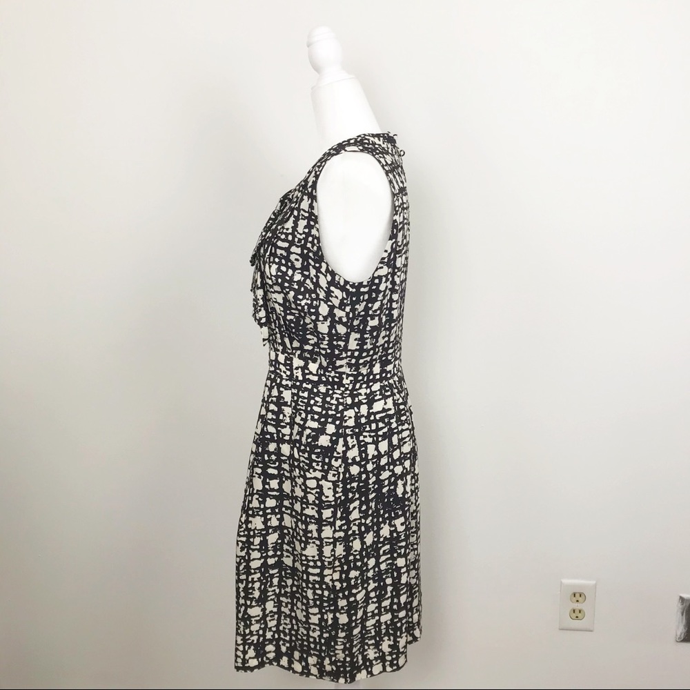 Kate Spade Lucinda Silk Shift Bow Black Dress - Picture 4 of 14